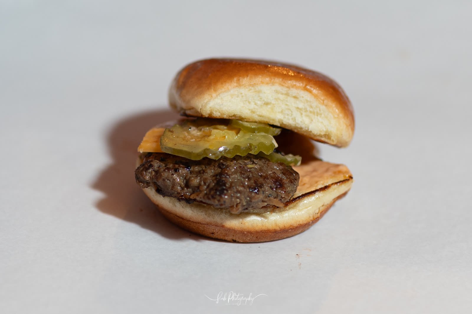 A single slider, plated